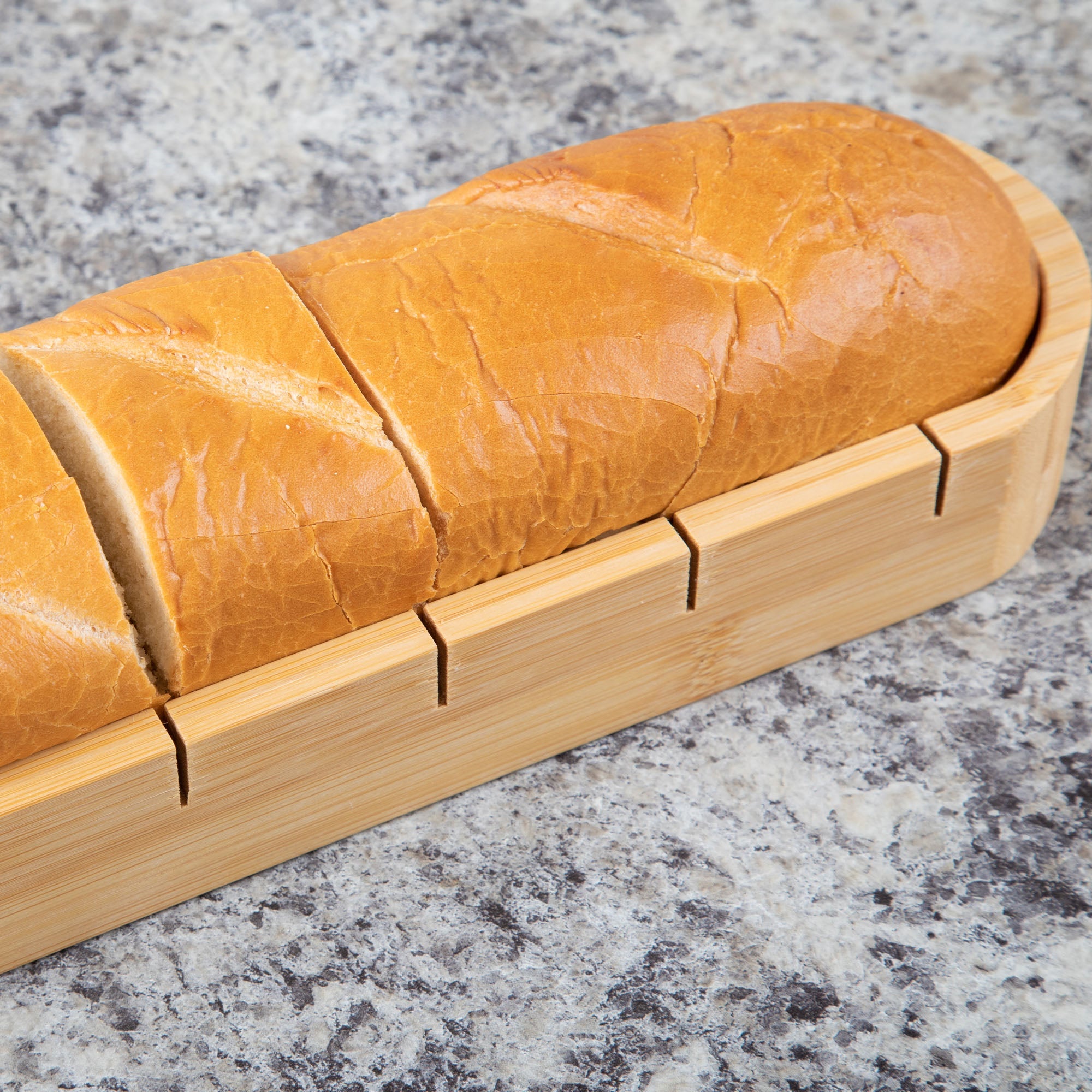 Bamboo Bread Board with Ceramic Dip Cup — Entertaining Essential