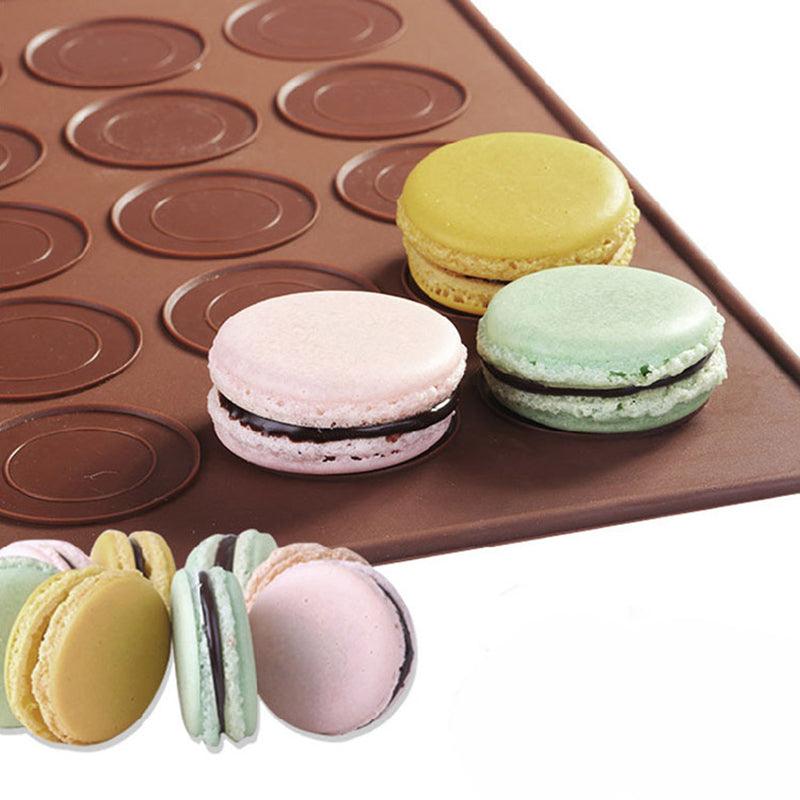 Professional Macaron Baking Kit — 48-Piece Silicone Mat Set