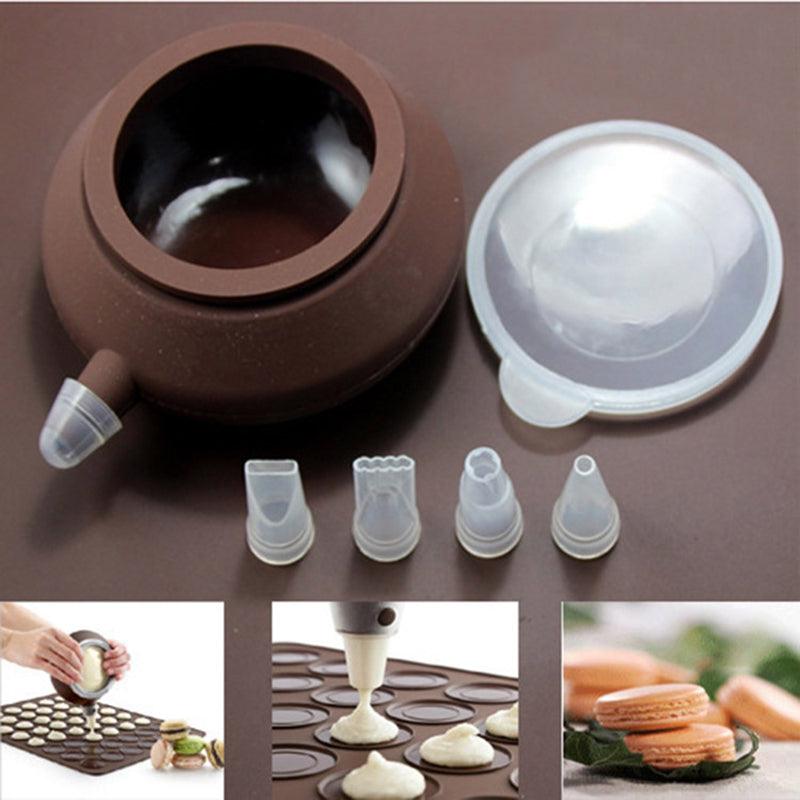 Professional Macaron Baking Kit — 48-Piece Silicone Mat Set