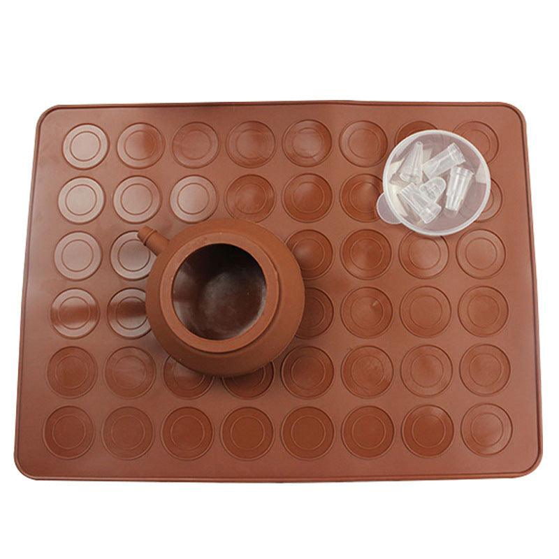 Professional Macaron Baking Kit — 48-Piece Silicone Mat Set