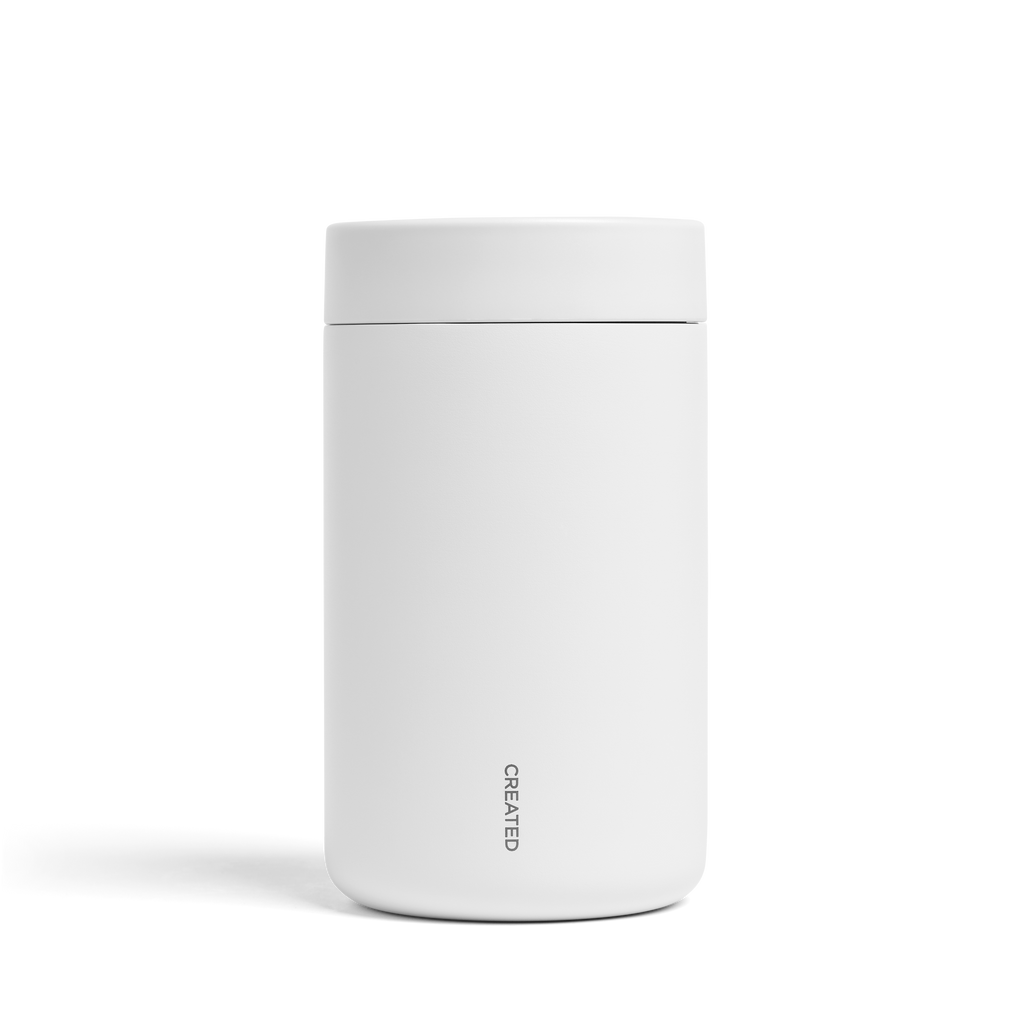 Reserve Vacuum Seal Coffee Canister — Keeps Beans Fresh with Center-Button Pump