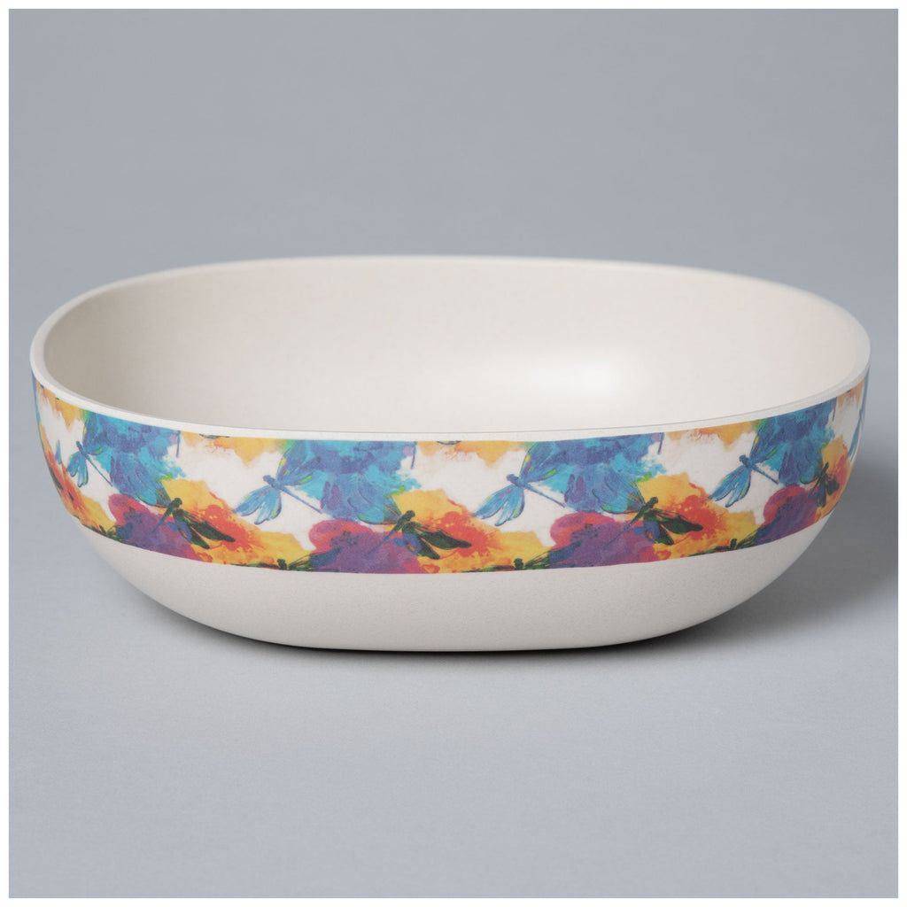 Bamboo Fiber Nesting Bowl Set — Lightweight, Colorful & Virtually Unbreakable