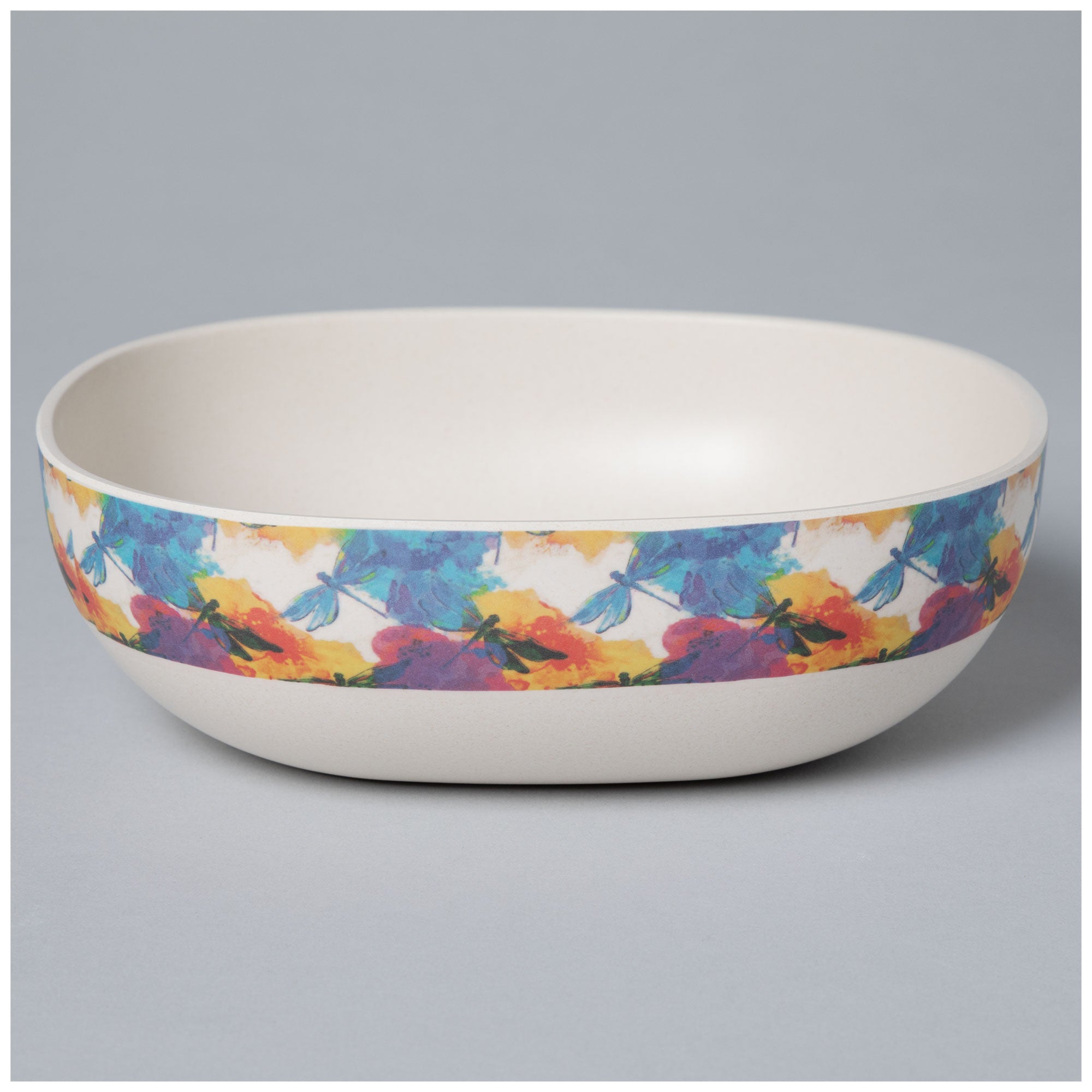 Bamboo Fiber Nesting Bowl Set — Lightweight, Colorful & Virtually Unbreakable