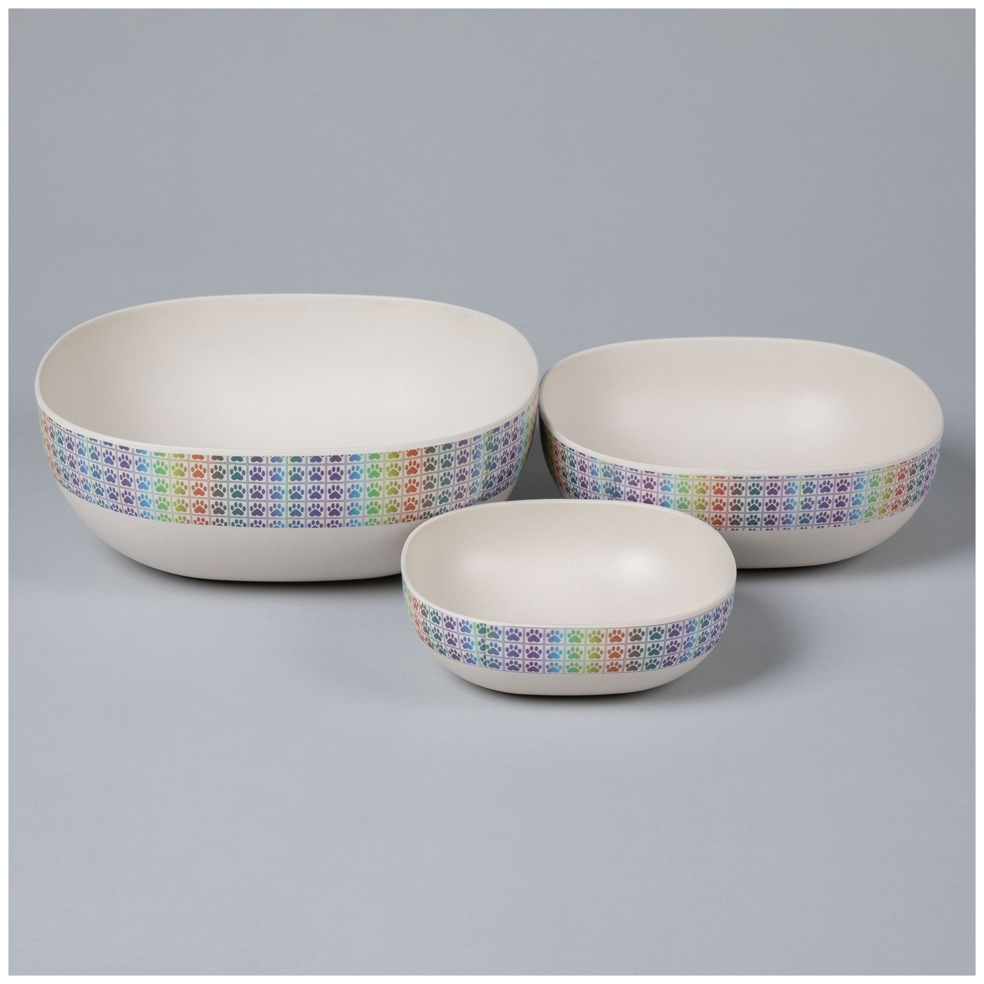 Bamboo Fiber Nesting Bowl Set — Lightweight, Colorful & Virtually Unbreakable