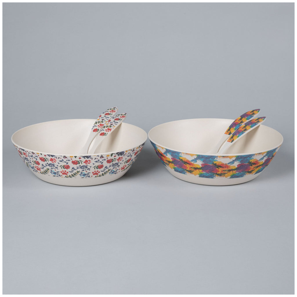 Bamboo Fiber Nesting Bowl Set — Lightweight, Colorful & Virtually Unbreakable