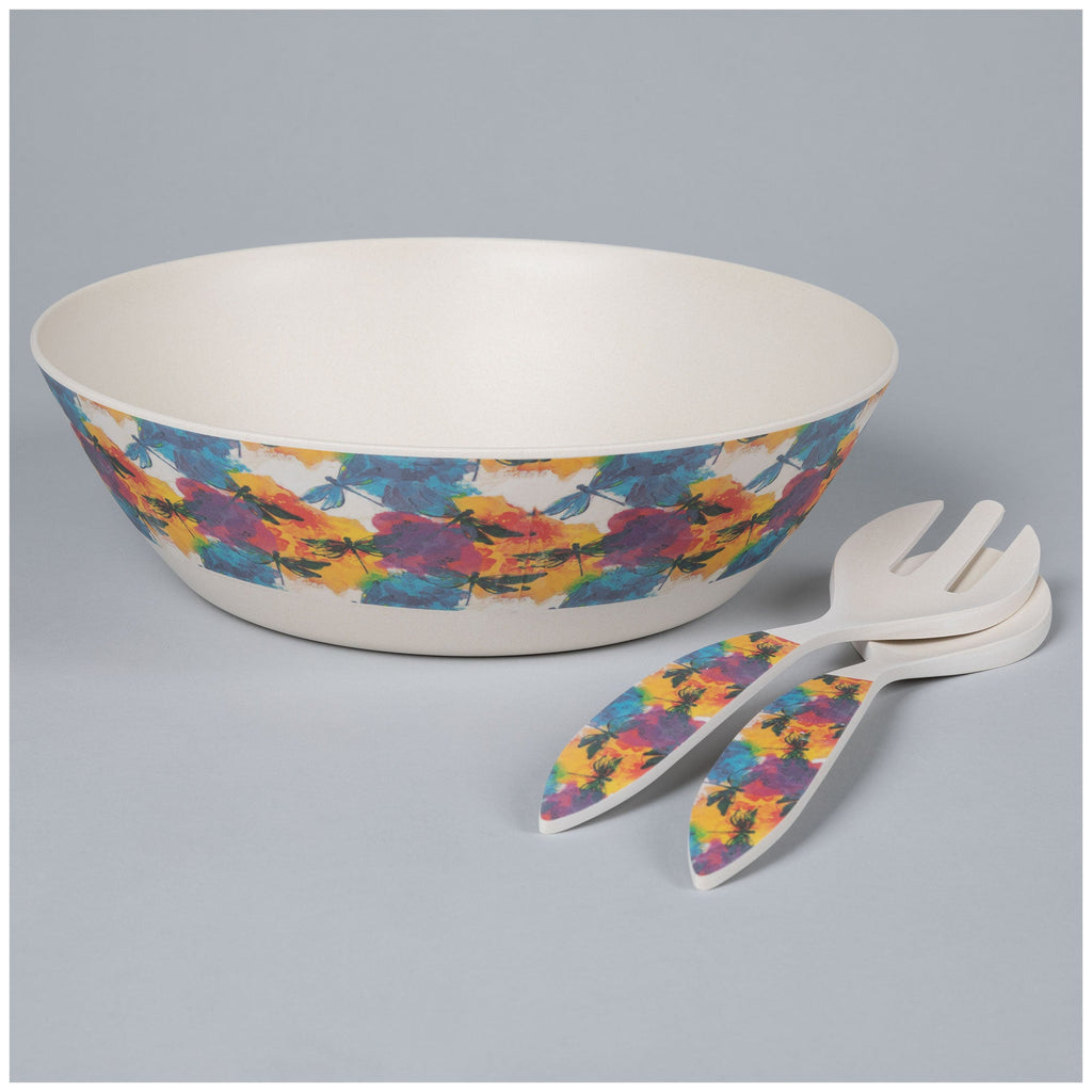 Bamboo Fiber Nesting Bowl Set — Lightweight, Colorful & Virtually Unbreakable