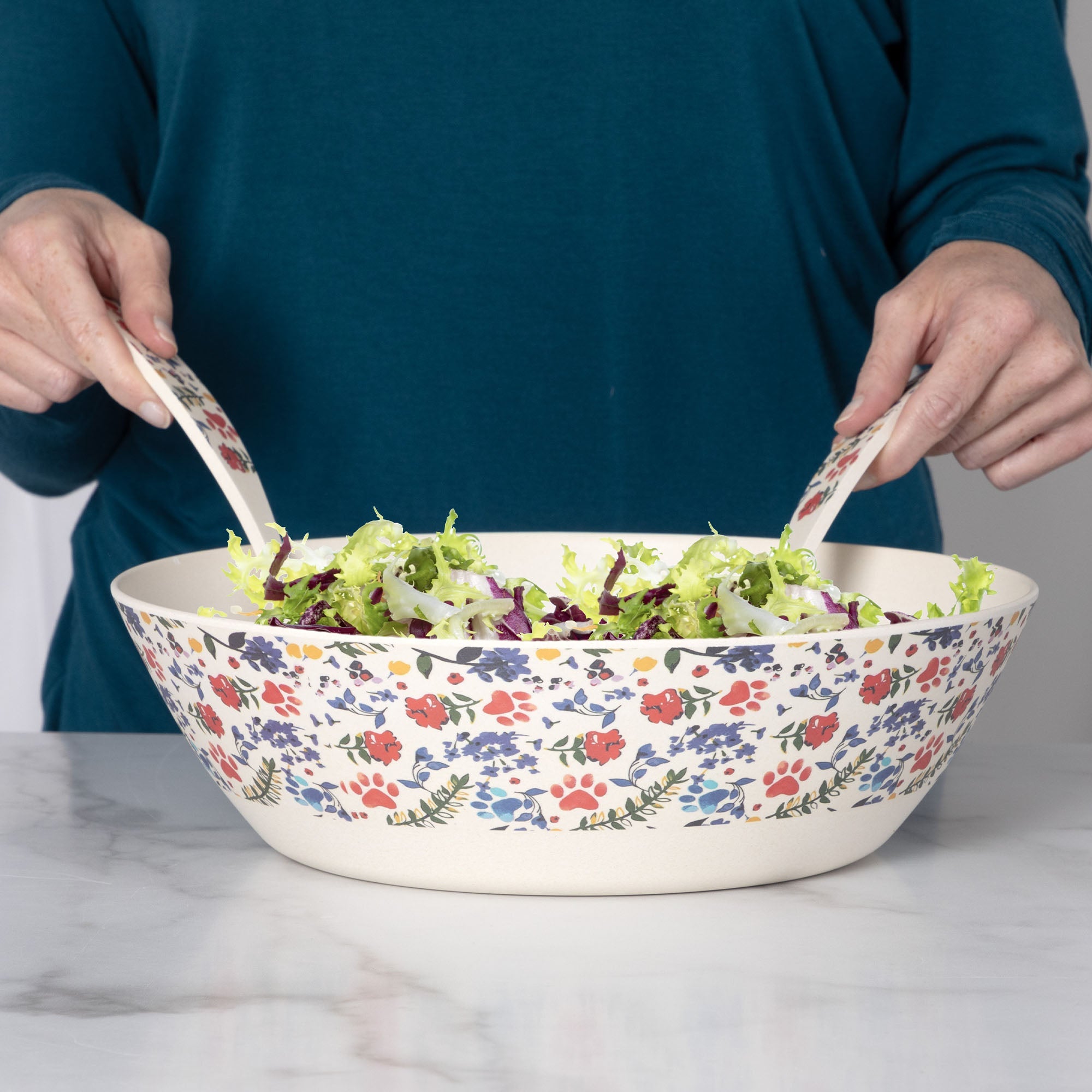 Bamboo Fiber Nesting Bowl Set — Lightweight, Colorful & Virtually Unbreakable