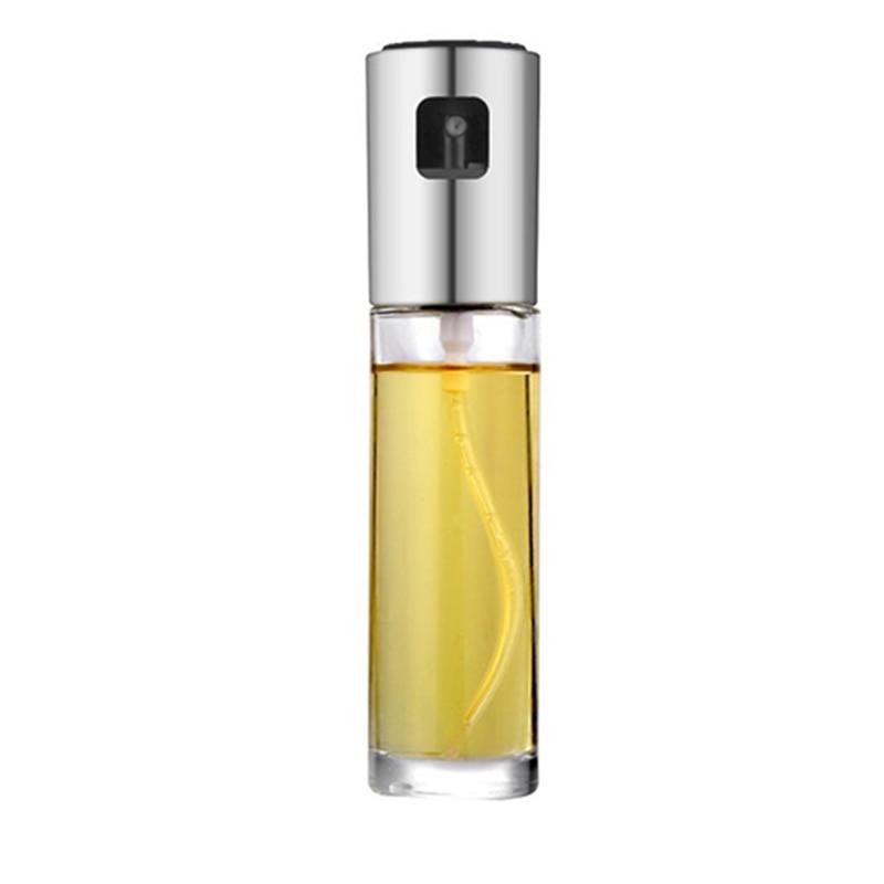 Oil Spray Bottle Dispenser — Olive Oil Spritzer for Cooking, BBQ & Grilling